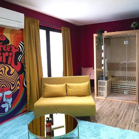 Apartment Capsule Groovy-jacuzzi-sauna-billard-netflix- Nintendo Switch & Jeux Mons